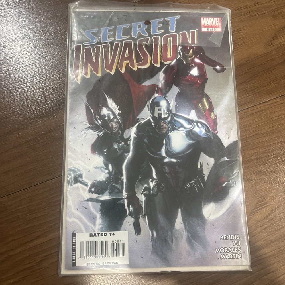 Secret Invasion #6 Vol. 1 2008 Marvel Comics High Grade Comic Book X160-241